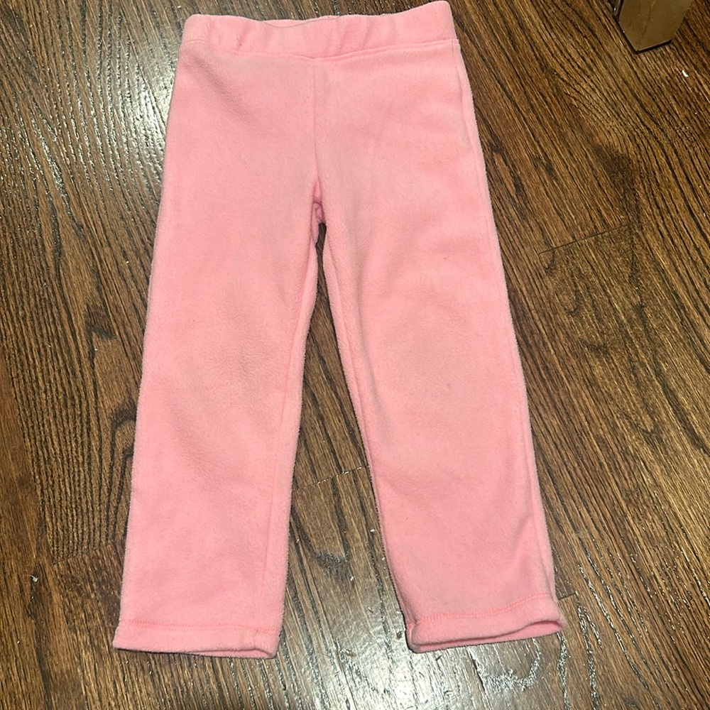 Children’s place pink fleece pants 3t